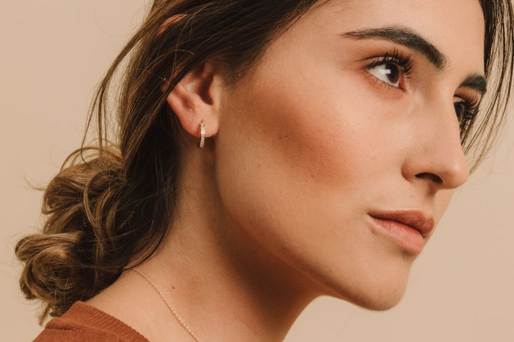 Arracadas oro Aurana JoyerÌ_a M̩xico