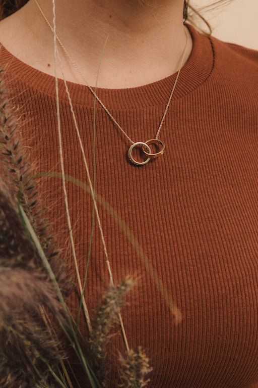 Collar de Aros Cartier y Zirconias Aurana JoyerÌ_a M̩xico