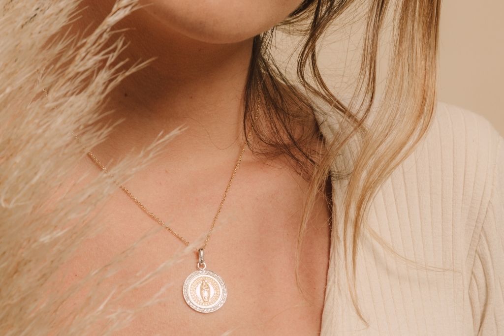 Medalla Virgen de Guadalupe Aurana JoyerÌ_a M̩xicp