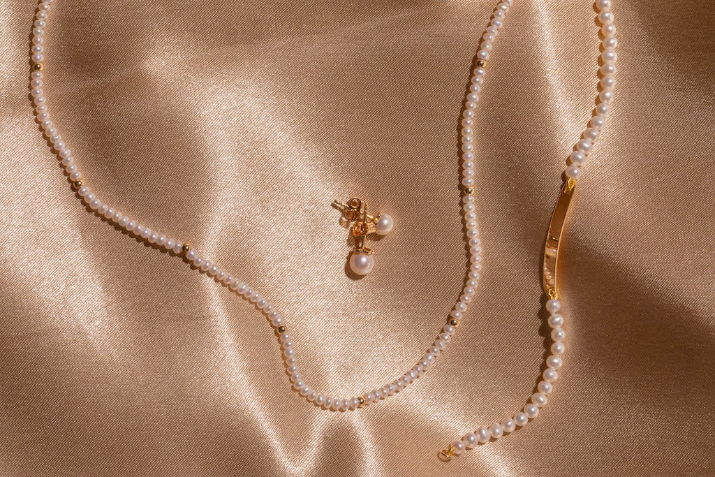 Perlas para beb̩s oro Aurana JoyerÌ_a