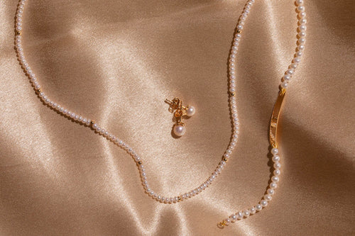 Perlas para bebés oro Aurana Joyería