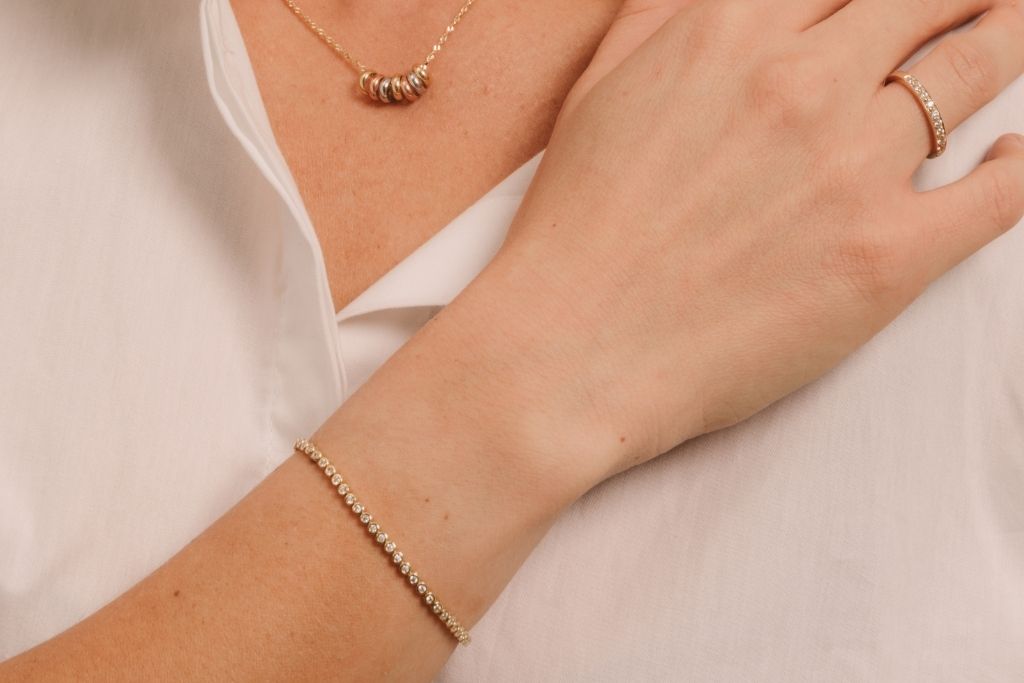Pulsera de oro Aurana JoyerÌ_a M̩xico