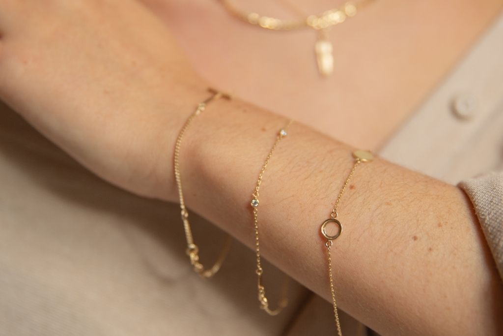 Pulsera de oro Aurana JoyerÌ_a M̩xico