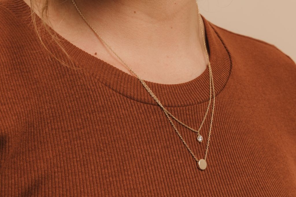 Collares mujer oro joyas Aurana JoyerÌ_a